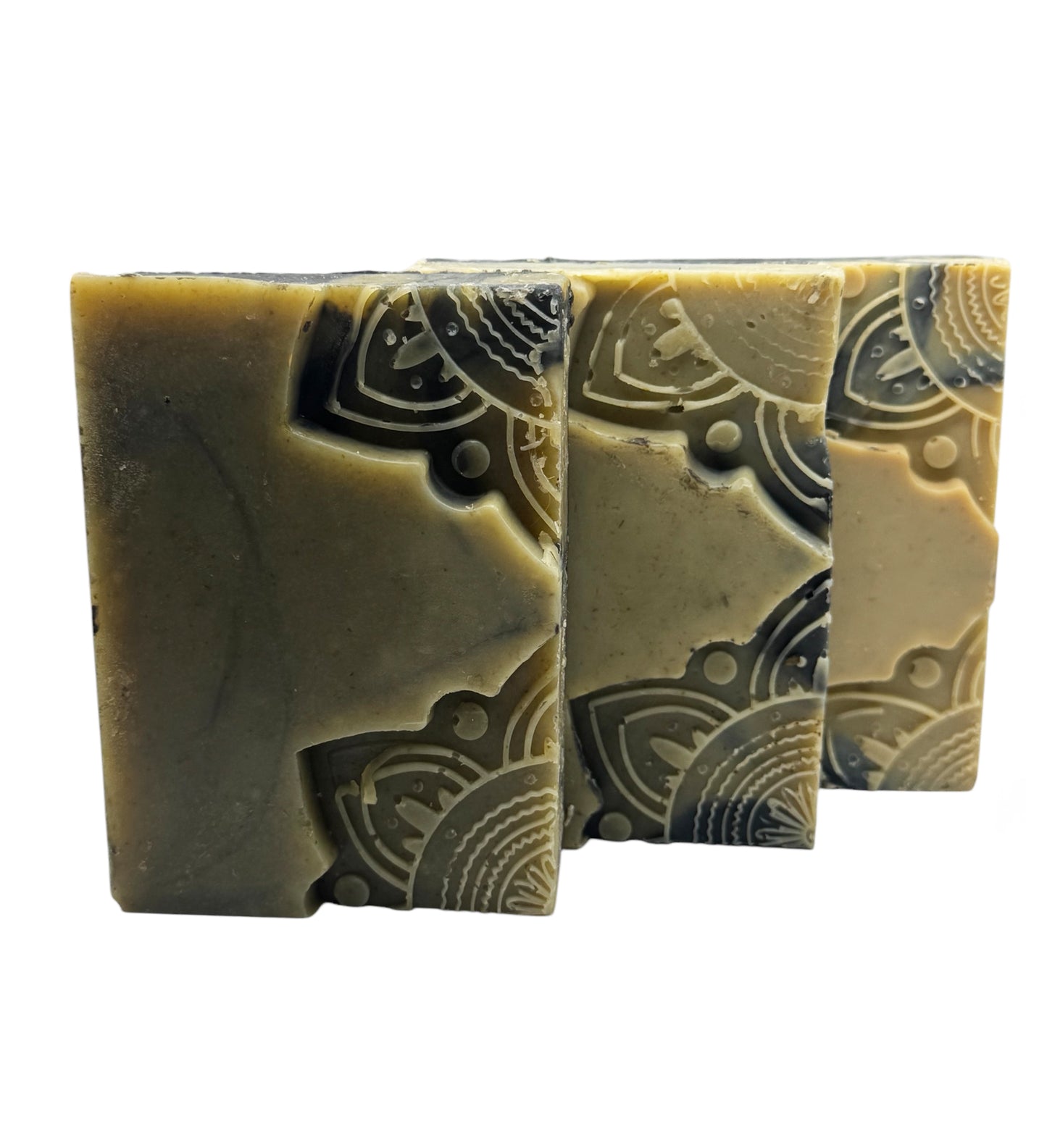 Moringa Soap, Infused with Charcoal to cleanse and nourish, min 180g/6.3oz