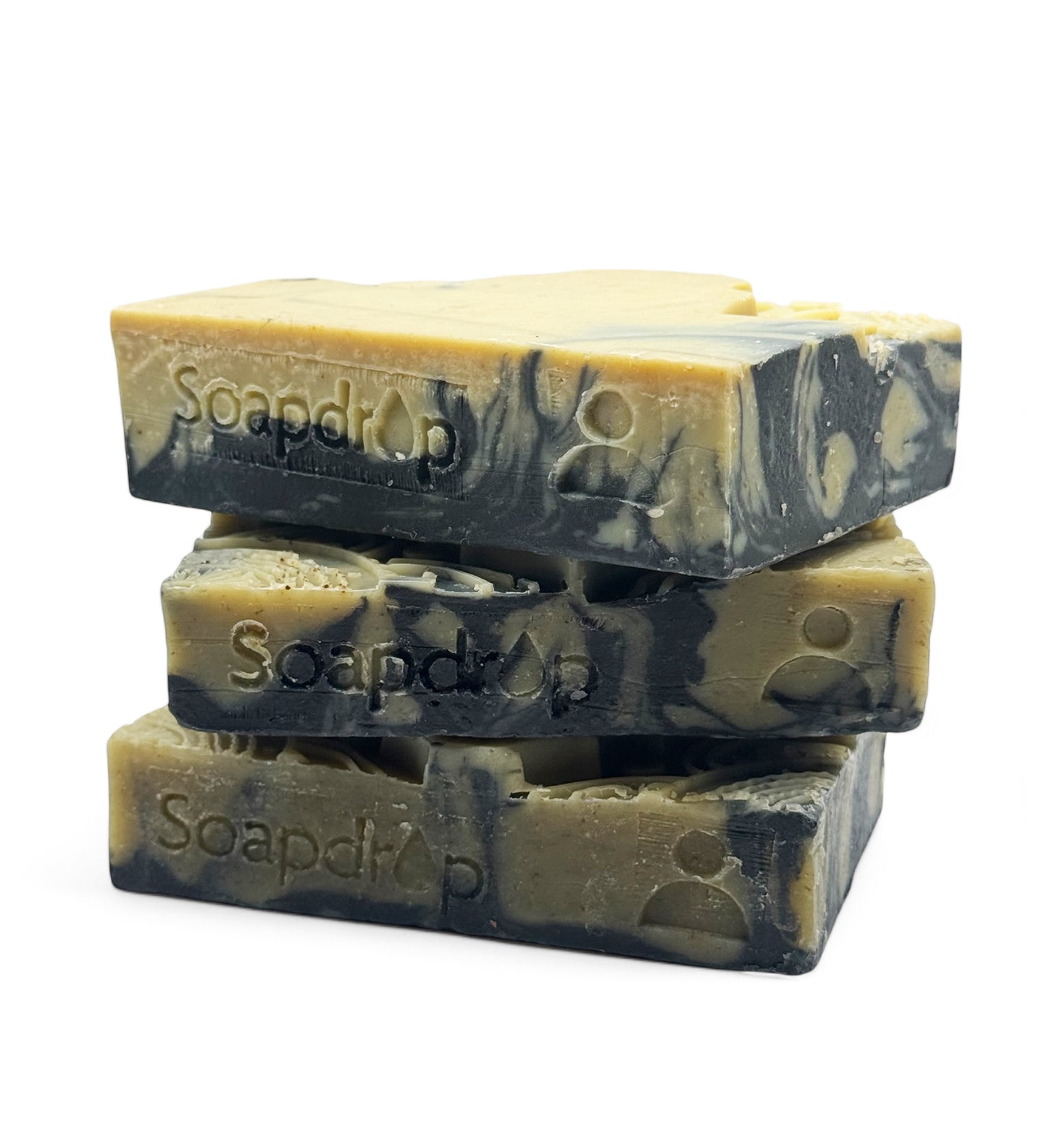 Moringa Soap, Infused with Charcoal to cleanse and nourish, min 180g/6.3oz