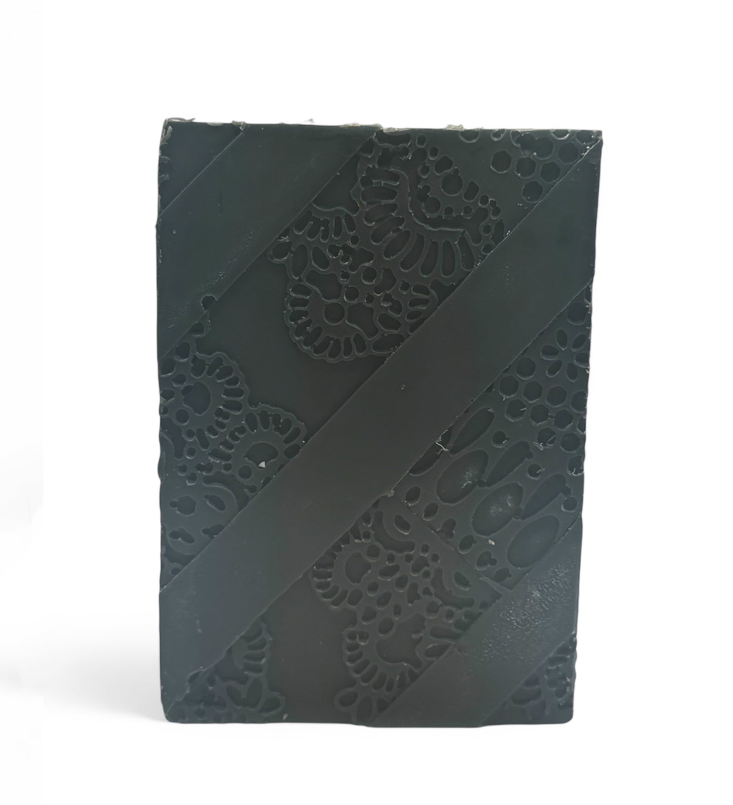 Char Noir, Charcoal Soap infused with Coconut Charcoal, Mint & Pine, min 180g/6.34oz