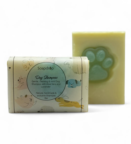 Dog Shampoo, Gentle cleansing mild Dog Shampoo with Aloe Vera and Lavender, 190g/6.7oz