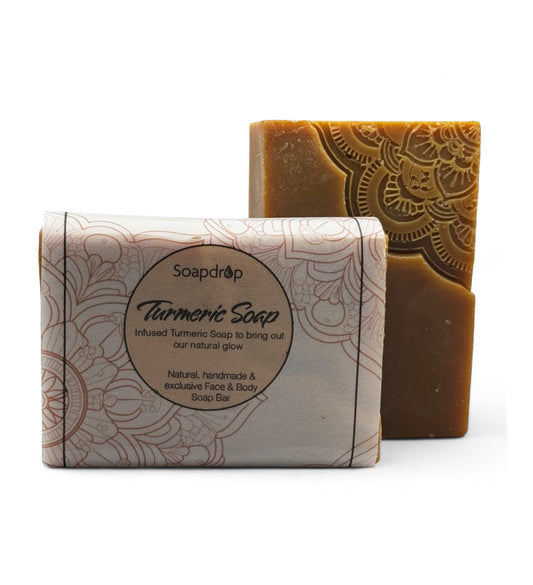 Turmeric Soap, Infused Turmeric Soap to bring out our natural glow, min 175g/6.2oz