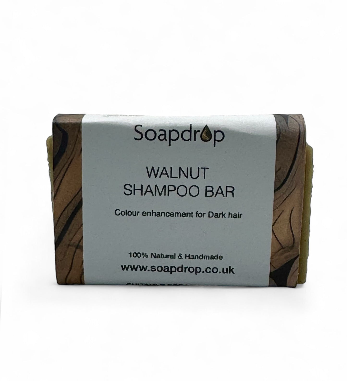 Walnut Shampoo Bar, 60g, handmade and natural