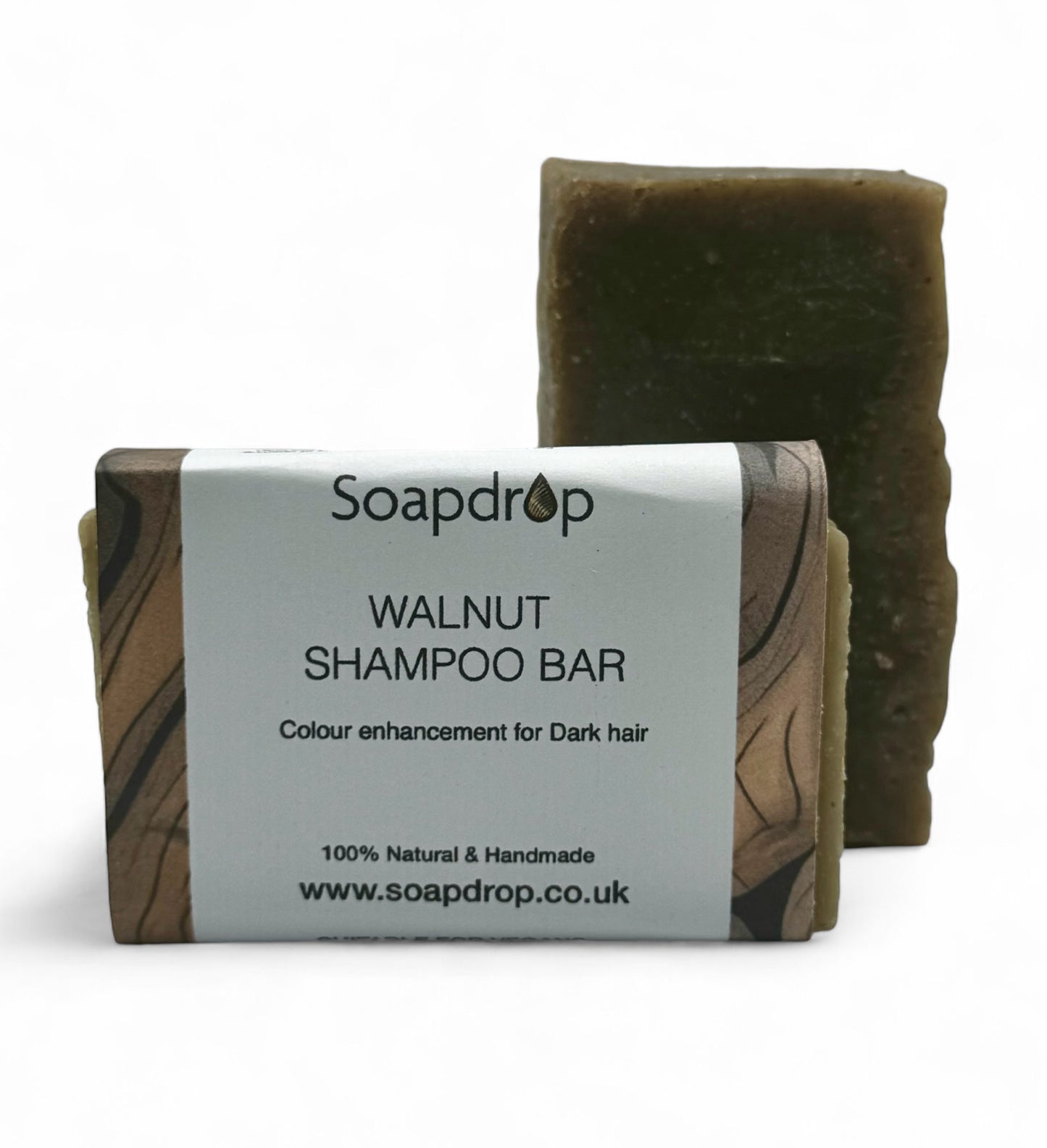 Walnut Shampoo Bar, 60g, handmade and natural